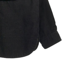 THE NORTH FACE ノースフェイス Corduroy Insulation Shirt Jacket コーデュロイ インシュレーション シャツジャケット パープルレーベル ブラック NY2260N Size L 福生店
