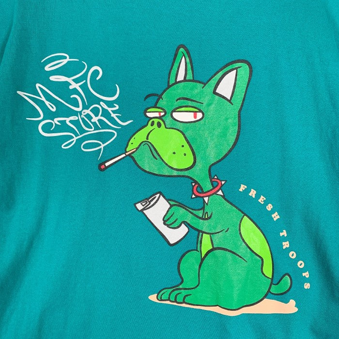 MFC STORE エムエフシーストア FRESH TROOPS プリントTシャツ ブルー Size XXL 福生店