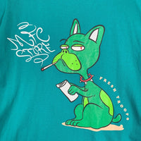 MFC STORE エムエフシーストア FRESH TROOPS プリントTシャツ ブルー Size XXL 福生店