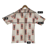 FR2 エフアールツー Tobacco Aloha Shirt タバコ アロハシャツ レーヨン ホワイト FRS013 Size M 福生店