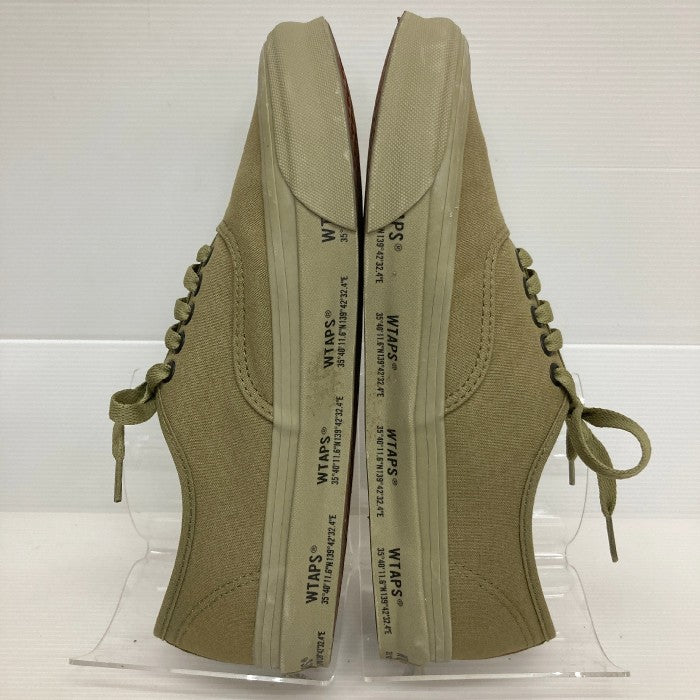 WTAPS × VANS ダブルタップス × バンズ 25周年 AUTHENTIC OLIVE オーセンティック オリーブ size27.5cm 瑞穂店