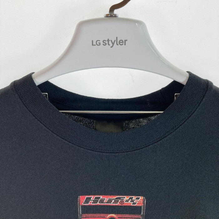 HUF×GOODYEAR ハフ×グッドイヤー レーシングカー プリントTシャツ ブラック sizeM 瑞穂店