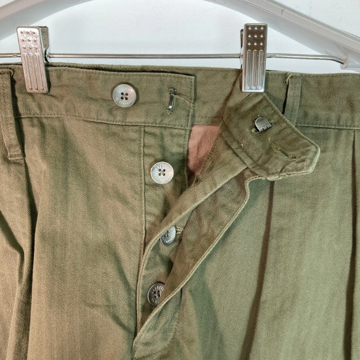 ORGUEIL オルゲイユ LOT OR-1070 French Military Shorts フレンチ ミリタリー ショーツ ショート パンツ カーキ size34 瑞穂店