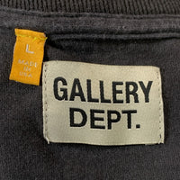GALLERY DEPT. ギャラリーデプト プリント ロングスリーブTシャツ チャコール Size L 福生店