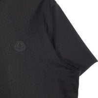 MONCLER モンクレール 21年 MAGLIA T-SHIRT ラバーワッペン バックプリント Tシャツ ブラック Size L 福生店