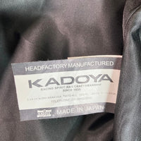 KADOYA カドヤ レザージャケット シングルライダース ASV1  ステアハイド 日本製 ブラック  size40 瑞穂店