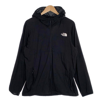 THE NORTH FACE ノースフェイス Anytime Wind Hoodie エニータイムウィンドフーディ ナイロン ジップアップパーカー ブラック NP72070 Size XL 福生店