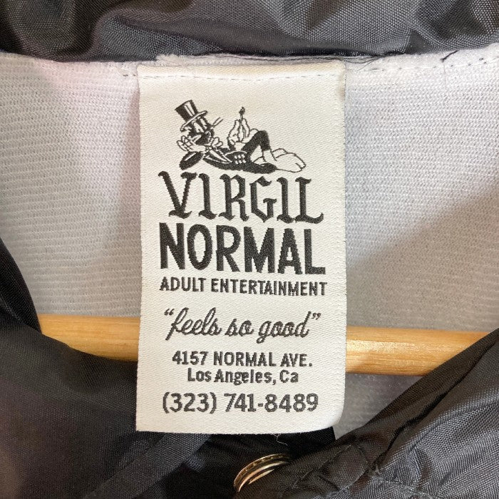 VIRGIL NORMAL ヴァージルノーマル コーチジャケット ブラック  sizeL 瑞穂店