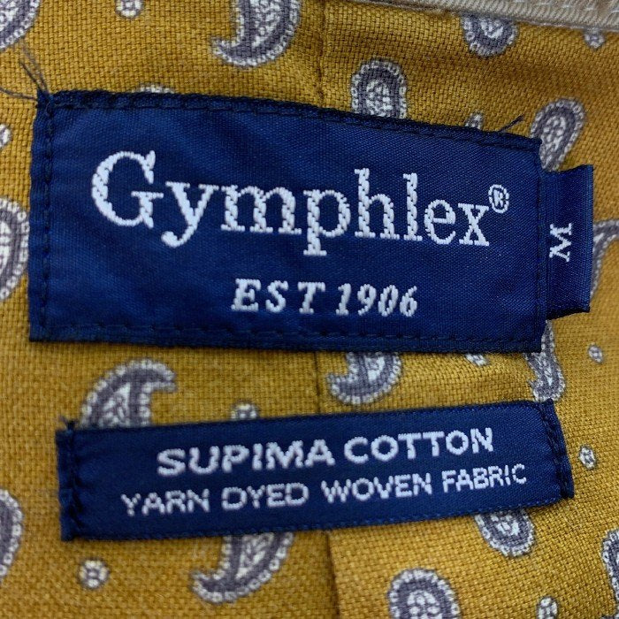 Gymphlex ジムフレックス スーピマコットン ステンカラーコート ベージュ 14S-KWS-001 Size M 福生店