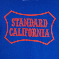 VANS バンズ 23SS STANDARD CALIFORNIA スタンダードカリフォルニア プリント Tシャツ ブルー 122C1010228 Size L 福生店