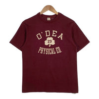 WAREHOUSE ウエアハウス Lot 4601 O'DEA フロッキープリント Tシャツ ボルドー Size M 福生店