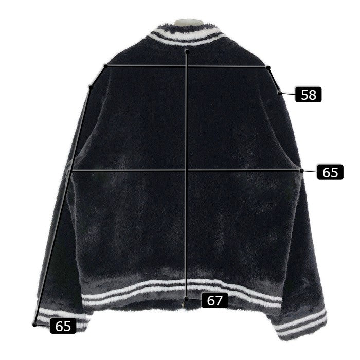 SUPREME シュプリーム 20SS Faux Fur Varsity Jacket フェイクファー バーシティ ジャケット ブラック sizeXL 瑞穂店