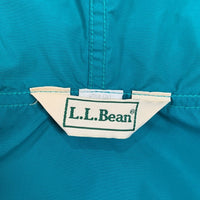 US古着 80's L.L.Bean エルエルビーン ナイロン アノラック パーカー エメラルドグリーン Size M 福生店