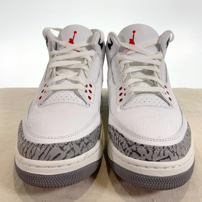 AIR JORDAN 3 RETRO エアジョーダン3レトロ WHITE CEMENT DN3707-100 Size 27.5cm 福生店