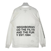 NEIGHBORHOOD ネイバーフッド 19CG2 長袖Tシャツ ホワイト sizeM 瑞穂店