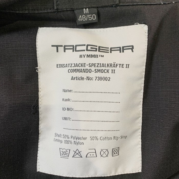 TACGEAR BY MMB タックギア ドイツ軍 COMMAND-SMOCK 2 スモック ミリタリージャケット リップストップ ブラック Size M 福生店