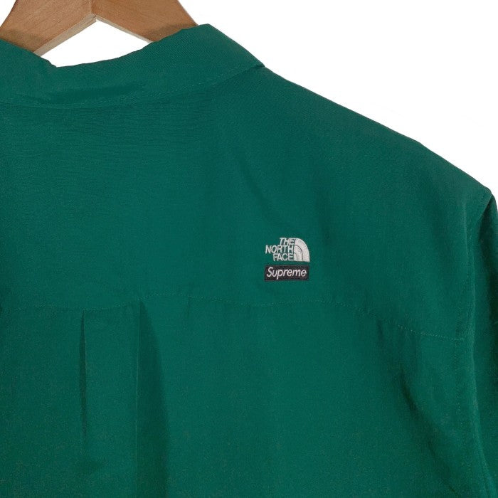 SUPREME シュプリーム 22SS THE NORTH FACE ノースフェイス Trekking S/S Shirt  トレッキングショートスリーブシャツ グリーン NR02211I Size XL 福生店