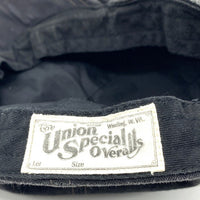 FREEWHEELERS フリーホイーラーズ UNION SPECIAL OVERALLS ブラック ヘリンボーン コットン キャスケット ハンチング 福生店