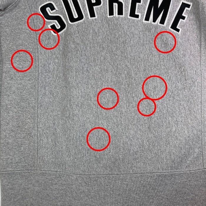 SUPREME シュプリーム 15AW Arc Logo Crewneck アーチロゴ クルーネック スウェット グレー sizeM 瑞穂店