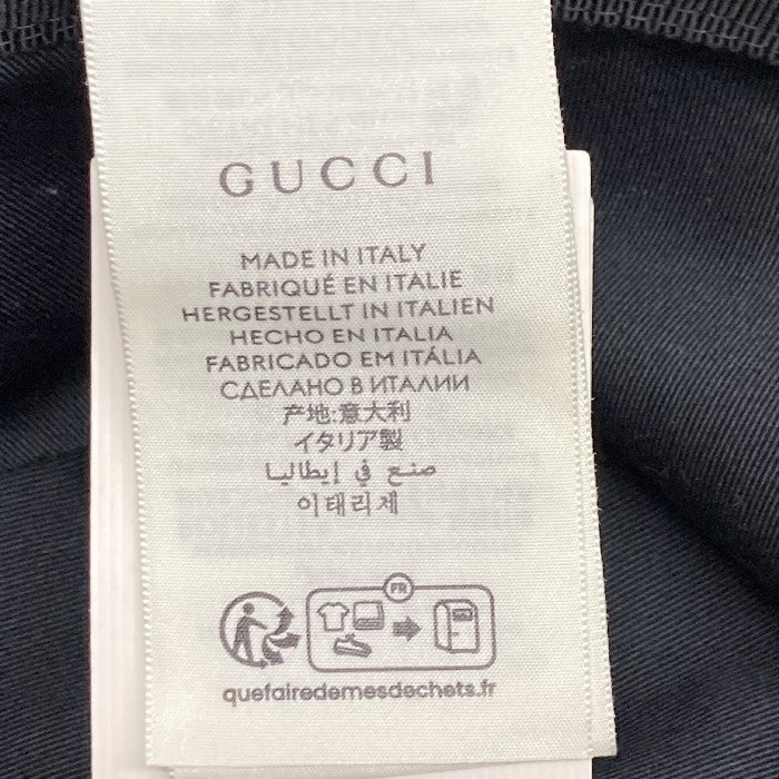 GUCCI グッチ 735219 バケットハット GGキャンバス ブラック sizeL 瑞穂店