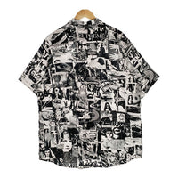 SUPREME シュプリーム 18SS Vibrations Rayon Shirt バイブレーション レーヨンシャツ 総柄 ホワイト Size XL 福生店