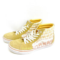 VANS バンズ MOONEYES SK-8HI ムーンアイズ ハイカットスニーカー イエロー V38 CL MOON Size 27.5cm 瑞穂店