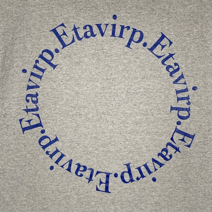 Etavirp Logo T-Shirt.(Black × Orange) XL