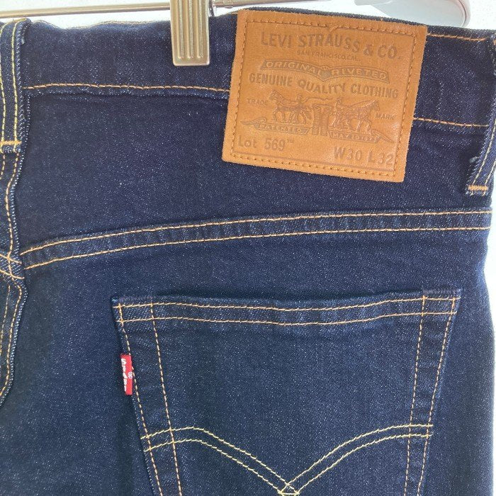 Levi's リーバイス ルーズ ストレート デニム パンツ 00569-0277 Lot569 インディゴ sizeW30 瑞穂店