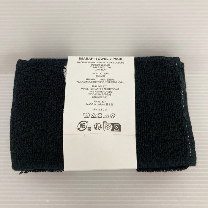 Supreme Imabari Pocket Folding Towels(Set of 2) 23SS "シュプリーム 今治 ポケット フォールディング タオル ハンドタオル 2枚セット レッド×ブラック 瑞穂店