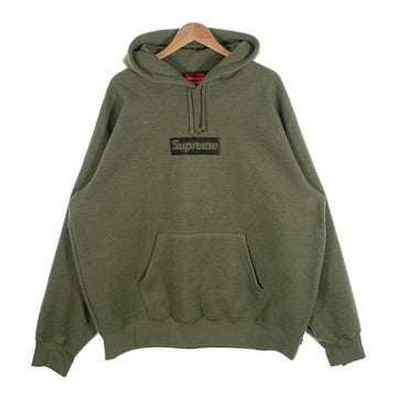 SUPREME シュプリーム 23SS Inside Out Box Logo Hooded Sweatshirt インサイドアウト ボックスロゴ スウェットパーカー オリーブ Size XL 福生店