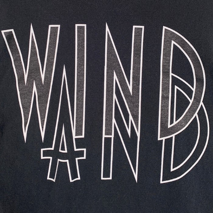 WIND AND SEA ウィンダンシー プリント ロングスリーブTシャツ ブラック WDS-20A-TPS-06 Size M 福生店