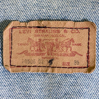 Levi’s リーバイス デニムジャケット 70506  80’S ユーロ 英国製 ブルー size36 瑞穂店