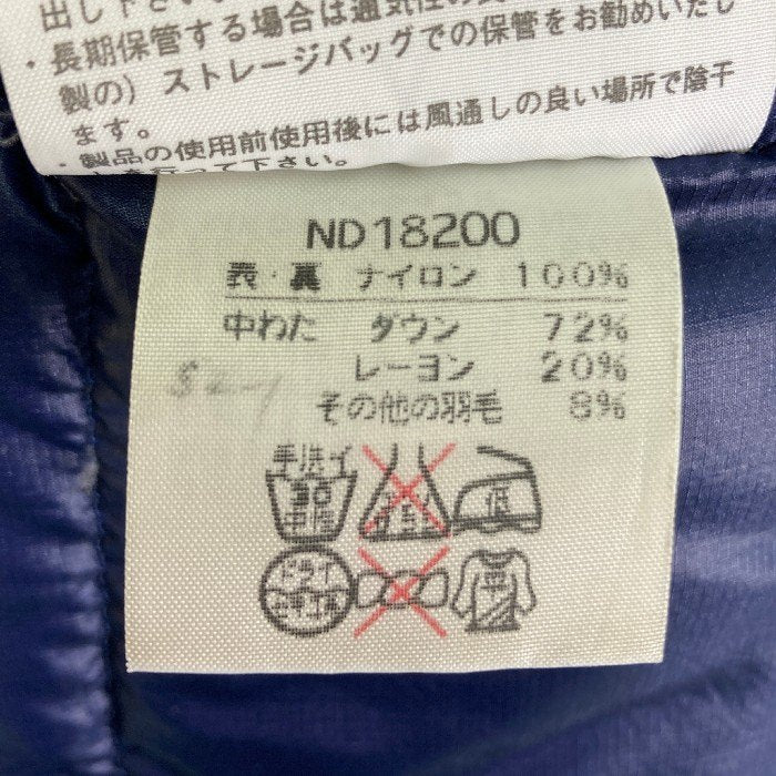 THE NORTH FACE ノースフェイス アコンカグア ダウンジャケット サミットシリーズ ND18200 ネイビー sizeL 瑞穂店