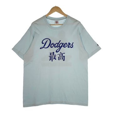 SUPREME シュプリーム 22AW MLB Dodgers Kanji Teams Tee ドジャース 漢字 Tシャツ ブルー Size L 福生店