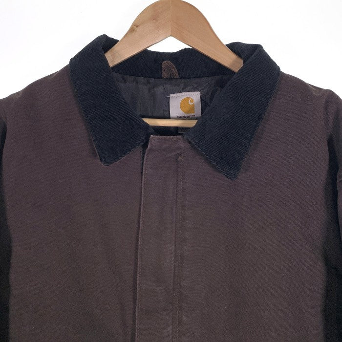 Carhartt カーハート Arctic Quilt Lined Work Jacket アークティックキルトライン ワークジャケット 中綿 ダック地 ダークブラウン J22DKB Size 2XL 福生店