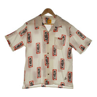FR2 エフアールツー Tobacco Aloha Shirt タバコ アロハシャツ レーヨン ホワイト FRS013 Size M 福生店