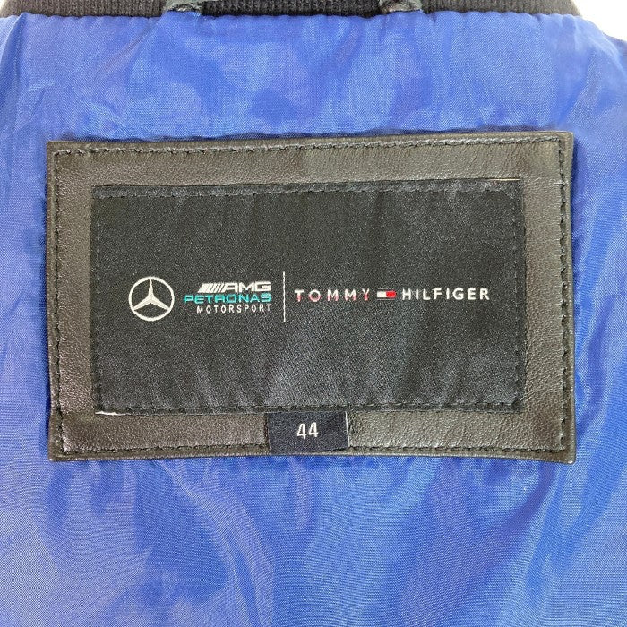 Tommy Hilfiger トミーヒルフィガー AMG PETRONAS 羊革 レザージャケット ブラック size44 瑞穂店