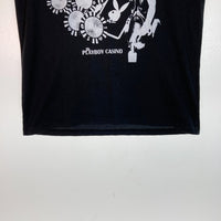 HYSTERIC GLAMOUR ヒステリックグラマー×PLAYBOY プレイボーイ グラフィック ガール プリント Tシャツ 1261CT04 ブラック sizeM 瑞穂店