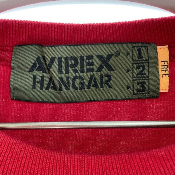 AVIREX アヴィレックス  6203189 トップガン ロンT  レッド Size  F 瑞穂店