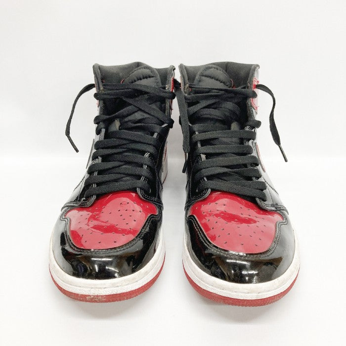 NIKE ナイキ 555088-063 AIR JORDAN 1 RETRO HIGH OG エアジョーダン1 “Patent Bred” パテントブレッド size29cm 瑞穂店