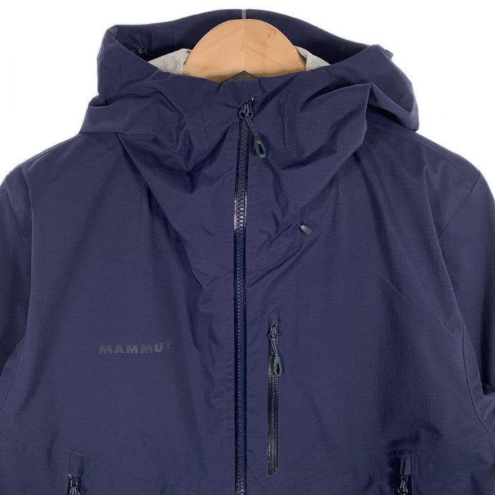 MAMMUT マムート Kento HS Hooded Jacket ナイロン マウンテンパーカー ネイビー Size US M 福生店