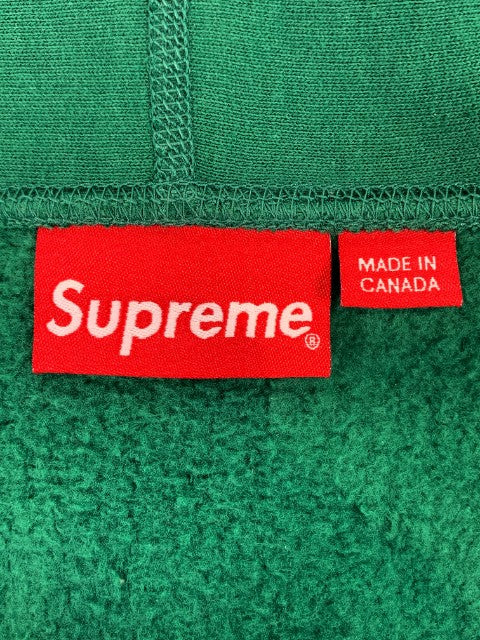 SUPREME シュプリーム 21SS KAWS Chalk Logo Hooded Sweatshirt カウズ チョークロゴ スウェットパーカー Light Pine グリーン Size XL 福生店