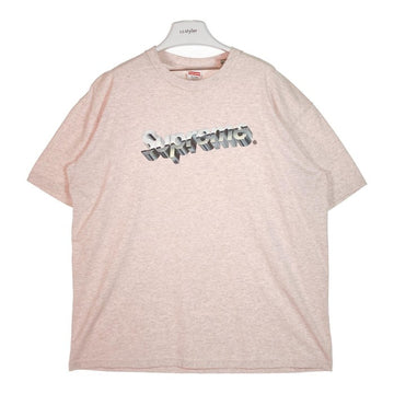 SUPREME シュプリーム 20SS Chrome Logo Tee クロームロゴ Tシャツ ヘザー ピンク sizeXL 瑞穂店