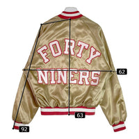 CHALK LINE チョークライン US古着 90’s San Francisco 49ERS スタジャン ゴールドイエロー sizeL 瑞穂店