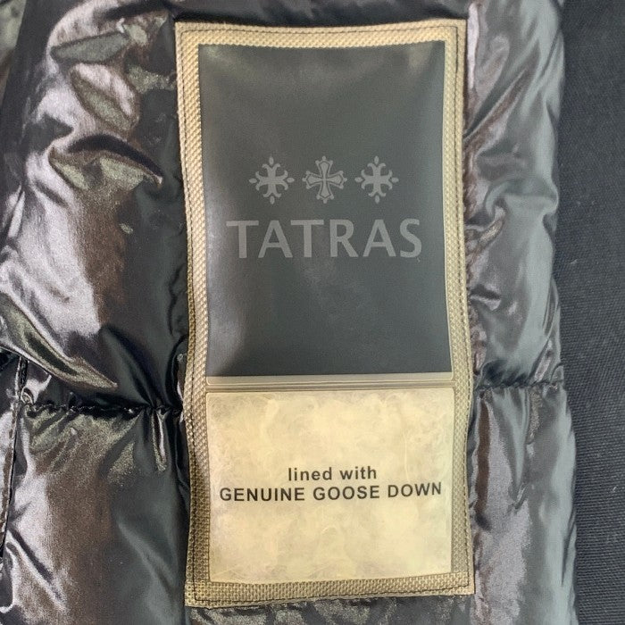 TATRAS タトラス 20AW BRUNALE DOWN JACKET ブルナーレ ダウンジャケット ブラック MTLA20A4101-D Size 03 福生店