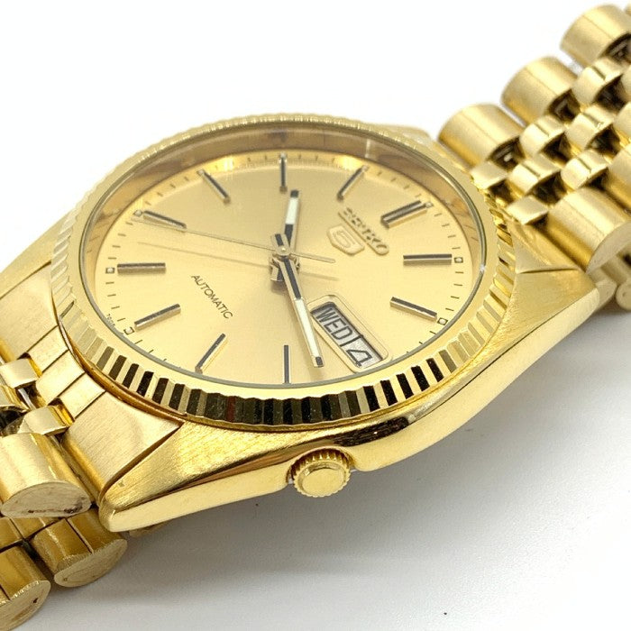 SEIKO セイコー オートマティック 自動巻き 5 デイト 腕時計 7009-3110 ゴールド メンズ 福生店