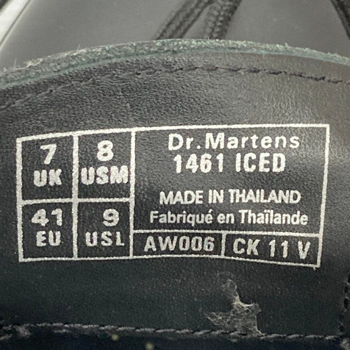 DR.MARTENS ドクターマーチン 1461 ICED ブラック sizeUK7 瑞穂店