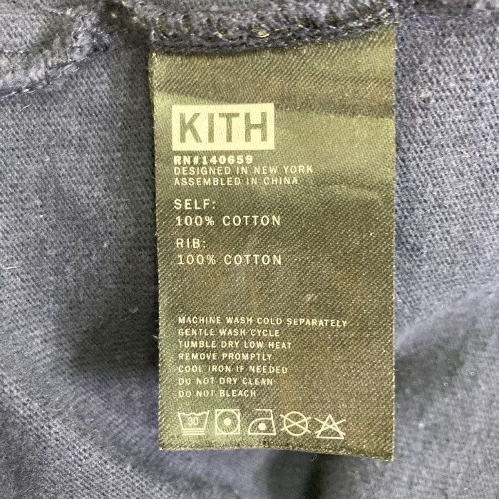 KITH キス クラシックボックスロゴ Tシャツ ネイビー sizeXL 瑞穂店
