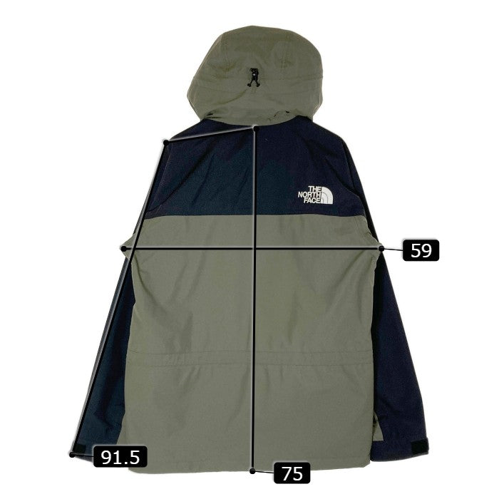 THE NORTH FACE ザ・ノースフェイス MOUNTAIN LIGHT JACKET NP11834 ブラック×カーキ sizeL 瑞穂店