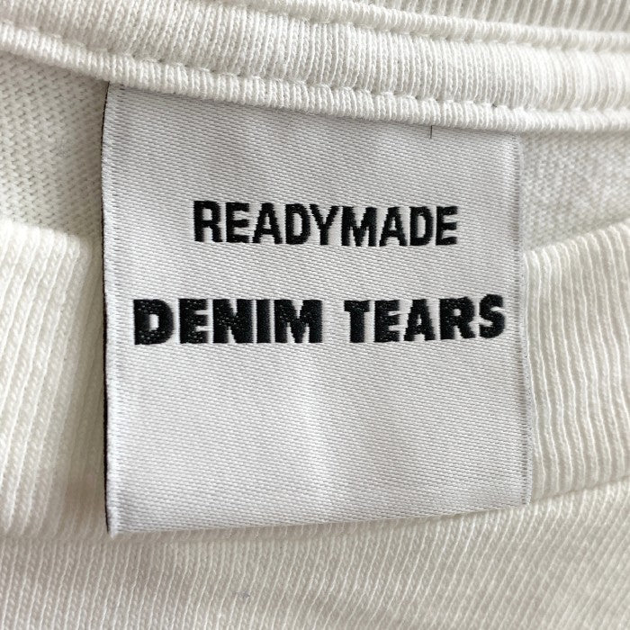 READYMADE レディメイド 22SS Cotton Wreath Tee コットンリース プリントTシャツ ホワイト RE-DT-WH00-00-12 Size L 福生店